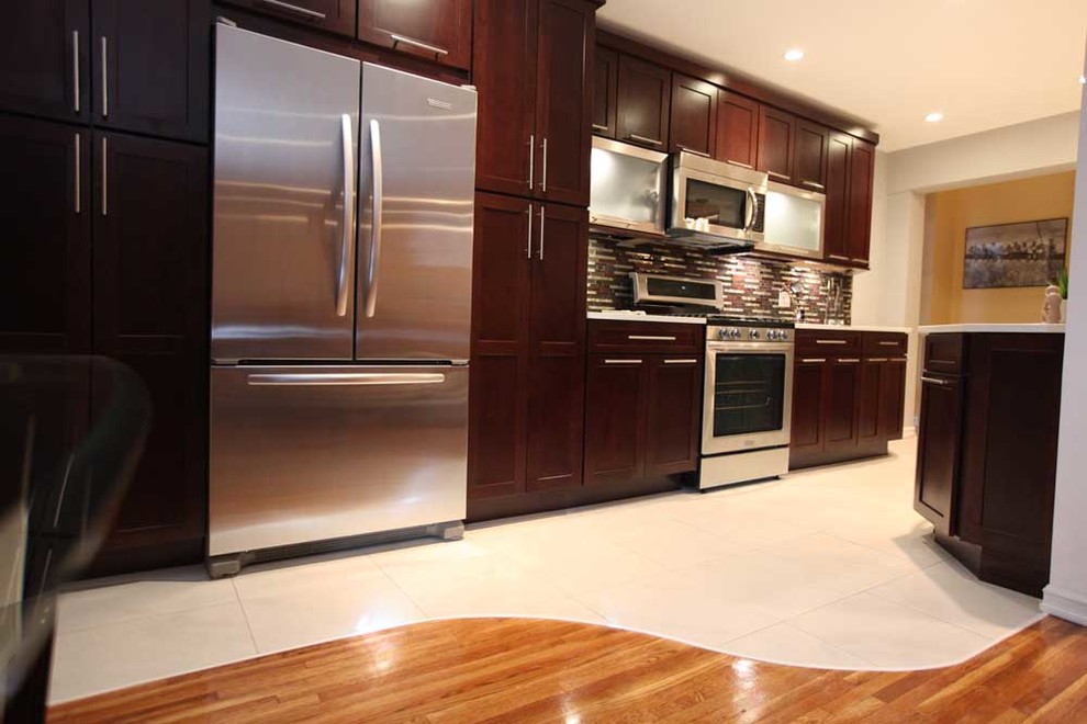 Yonkers Kitchen Contemporary Kitchen New York by Mullings