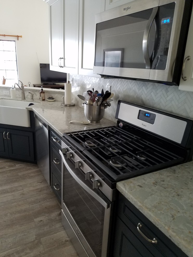 Yorba Linda Kitchen Remodel & Archway Farmhouse Kitchen Los