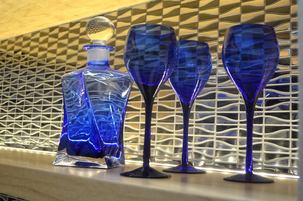 Zebra Metallic Mosaic Install by Alberta Manufacturers