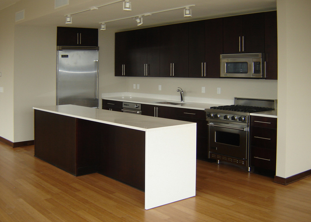 Zenity Condo Kitchens Contemporary Kitchen Minneapolis Houzz