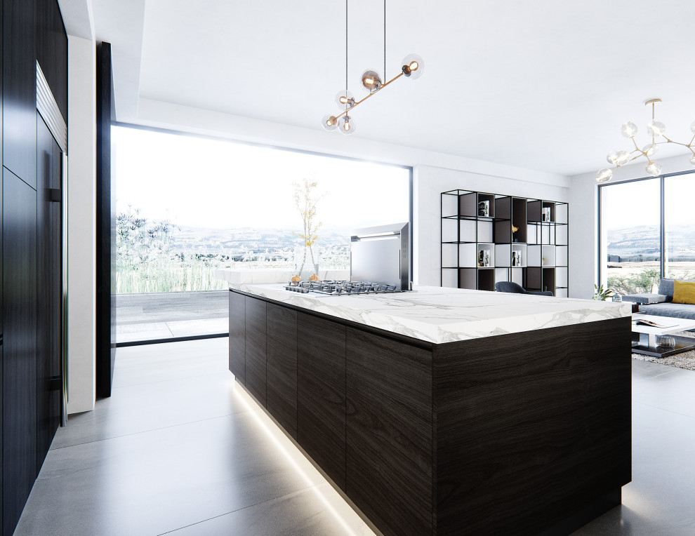 Zephyr Lift Downdraft Modern Kitchen San Francisco by ZEPHYR