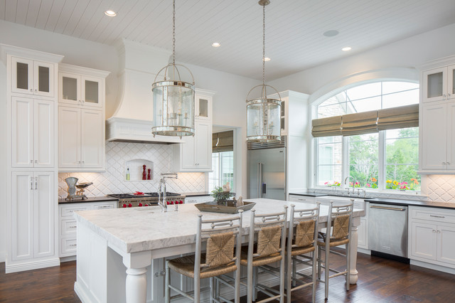 Modern Farmhouse Kitchen Reveal - Modern Glam