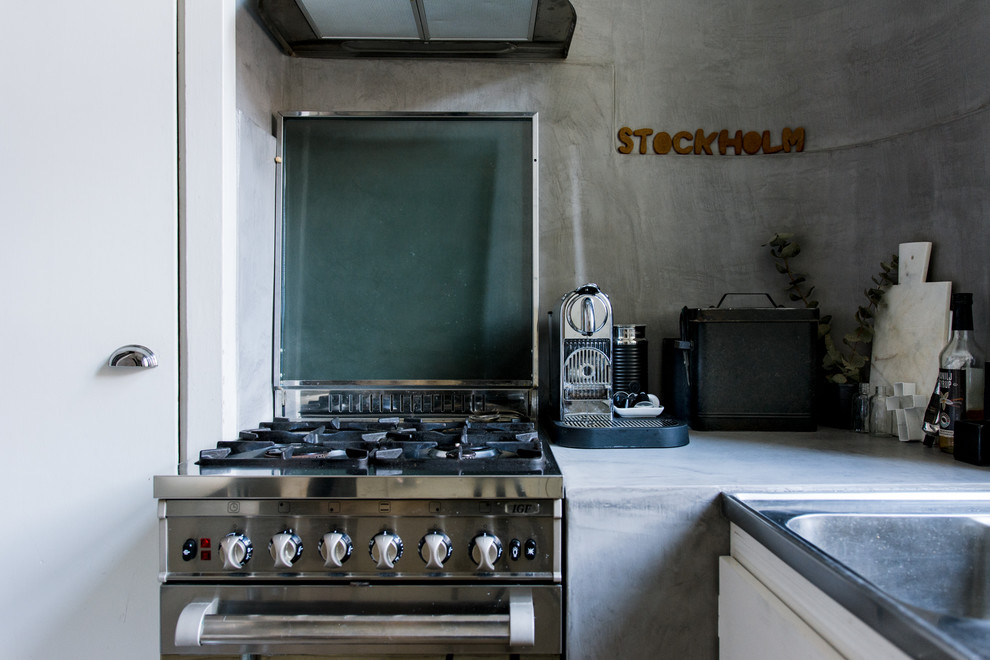 Источник вдохновения для домашнего уюта: кухня в стиле лофт