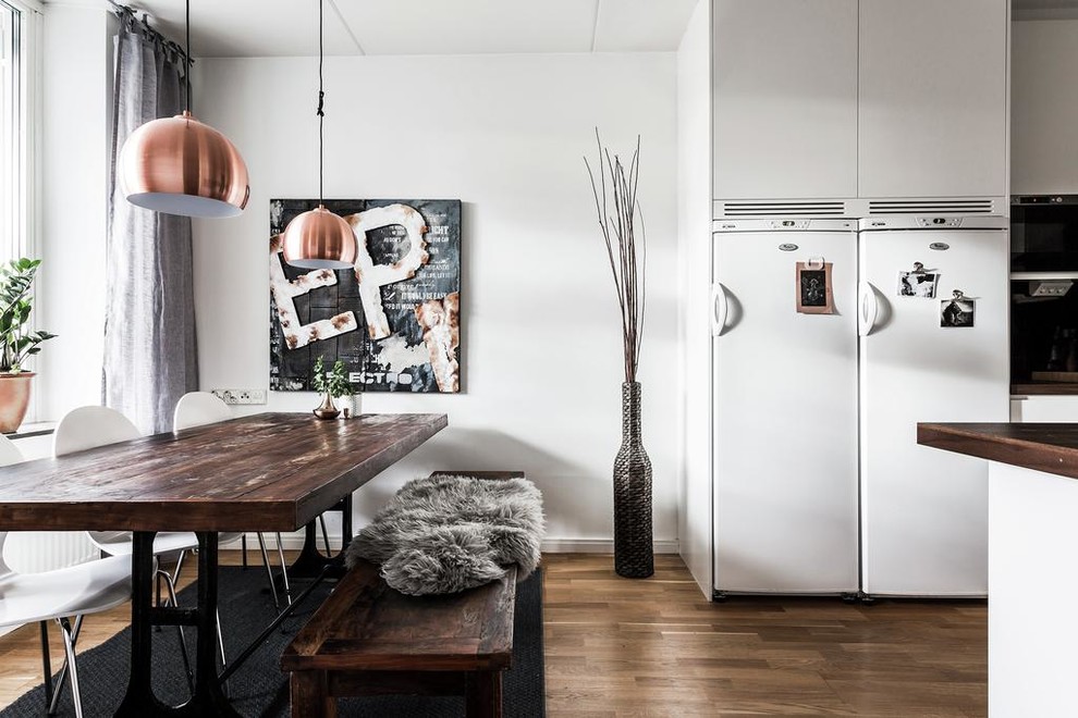 Kitchen - scandinavian kitchen idea in Stockholm
