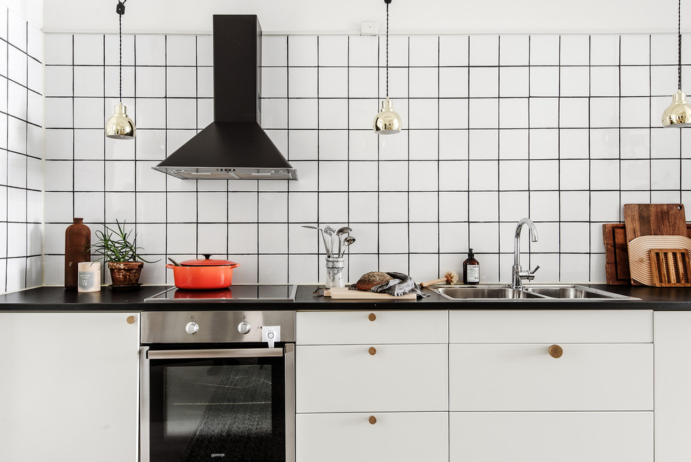 Photo of a scandi kitchen in Stockholm.