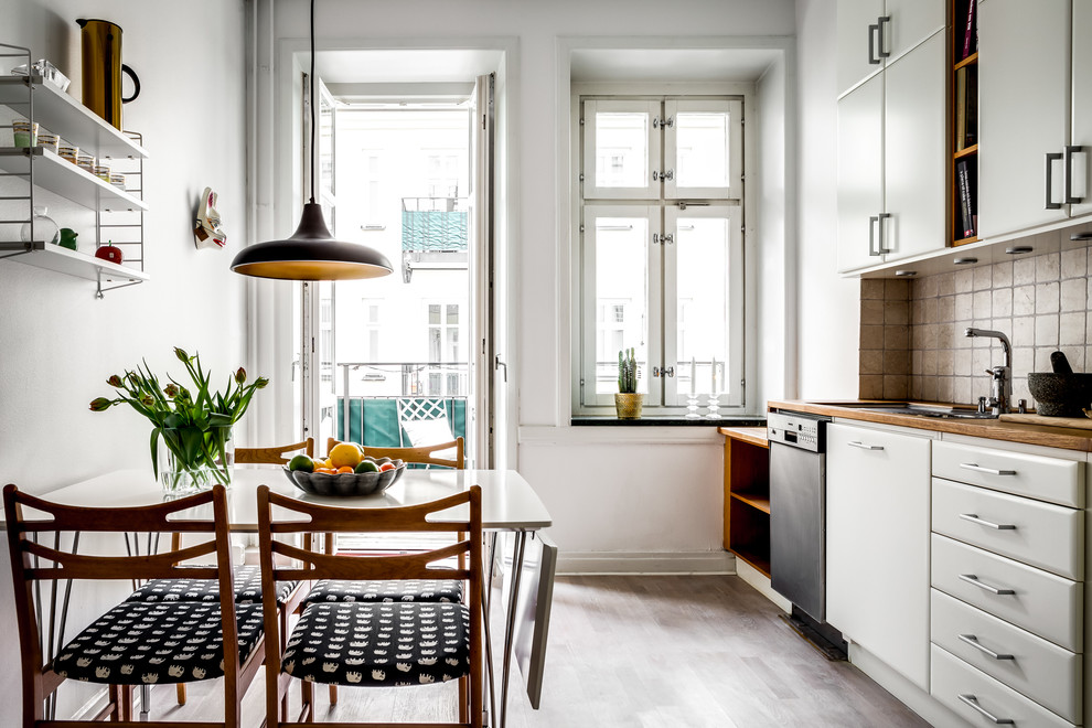 Design ideas for a scandi kitchen in Stockholm.
