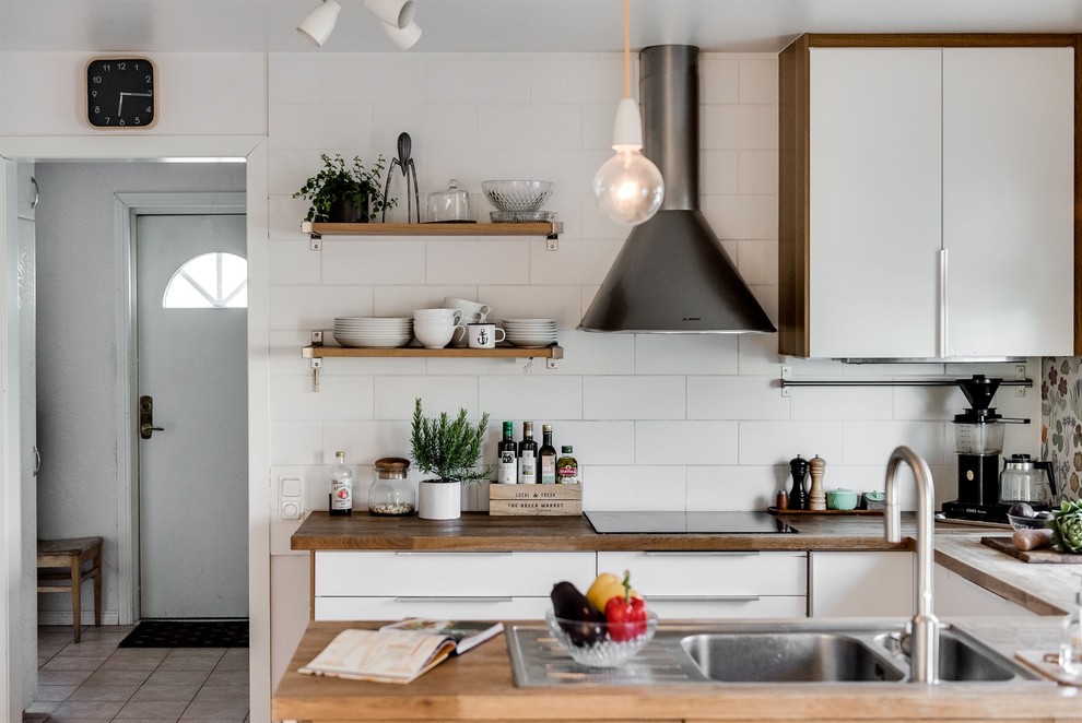 Retro kitchen in Gothenburg.