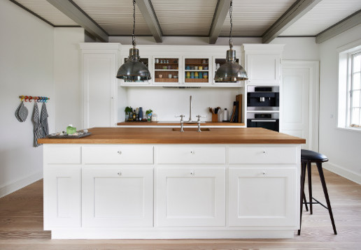 Example of a danish kitchen design in Other