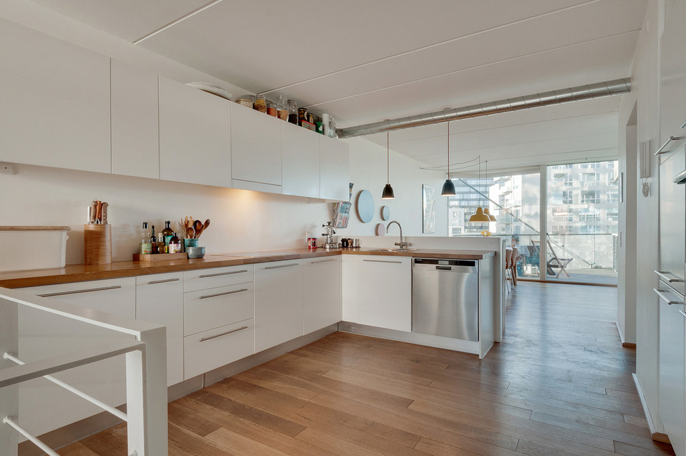 Photo of a modern kitchen in Copenhagen.