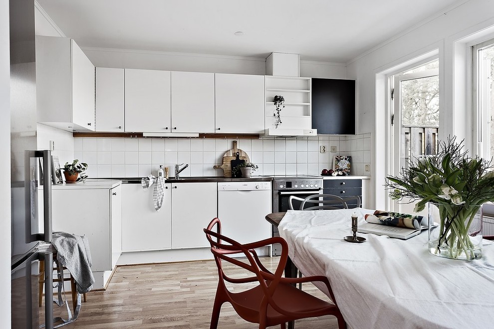 Scandi kitchen in Gothenburg.