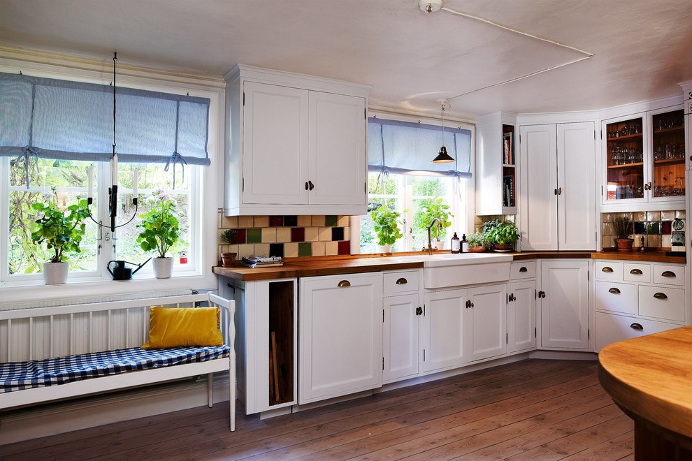 Design ideas for a country kitchen in Stockholm.
