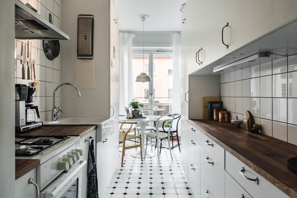 Photo of a retro kitchen in Stockholm.