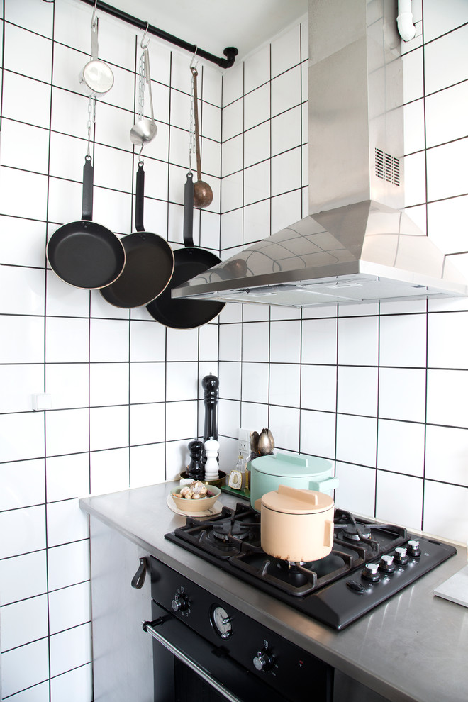 Photo of a scandinavian kitchen in Copenhagen.