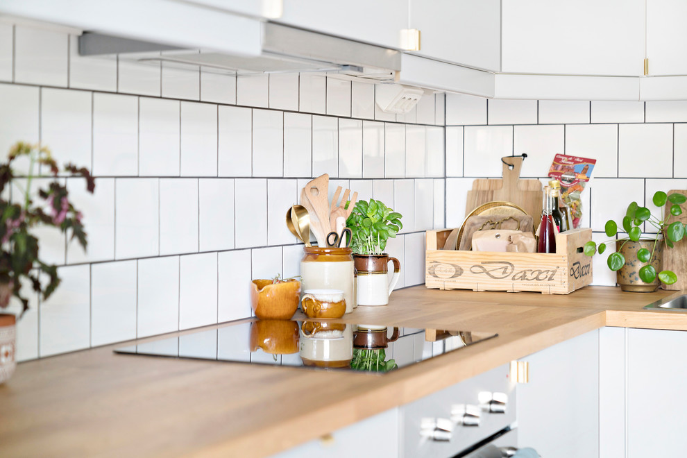 Inspiration for a kitchen in Copenhagen.