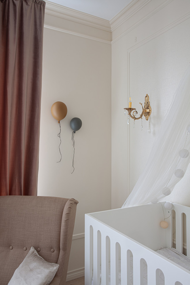 Inspiration for a classic nursery in Saint Petersburg.