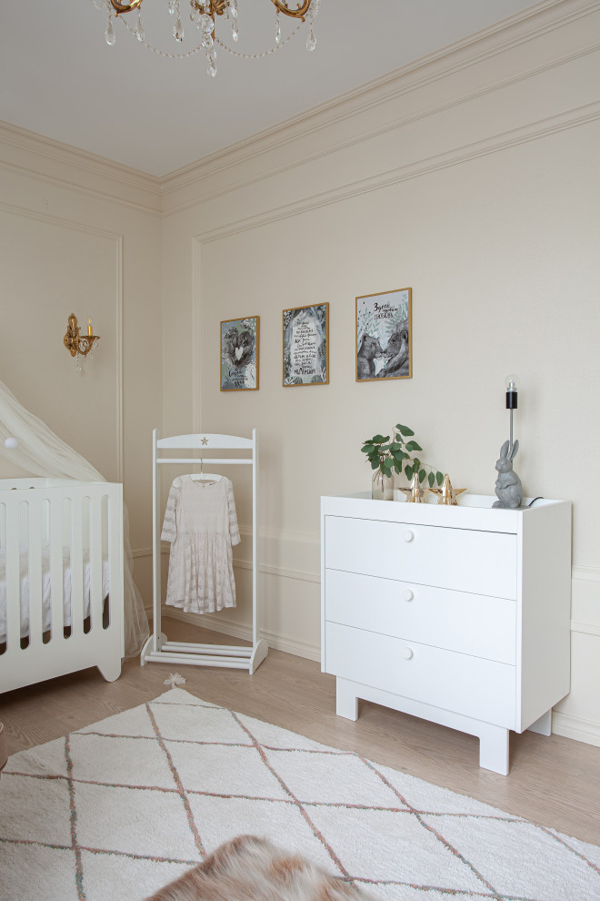 Inspiration for a traditional nursery in Saint Petersburg.