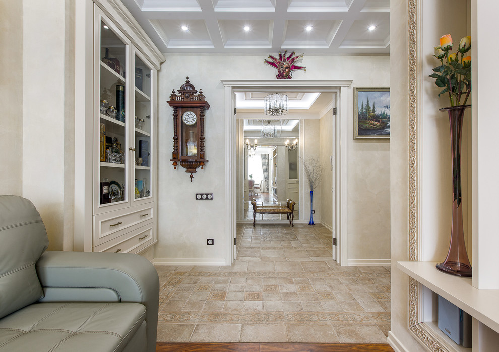 Inspiration for a timeless hallway remodel in Other
