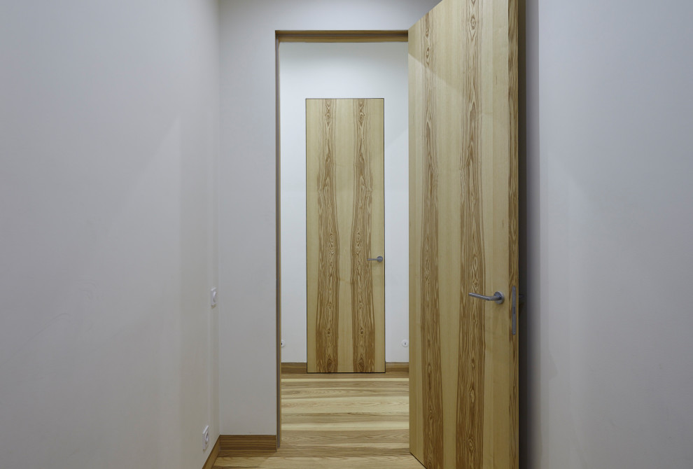 Immagine di un ingresso o corridoio scandinavo di medie dimensioni