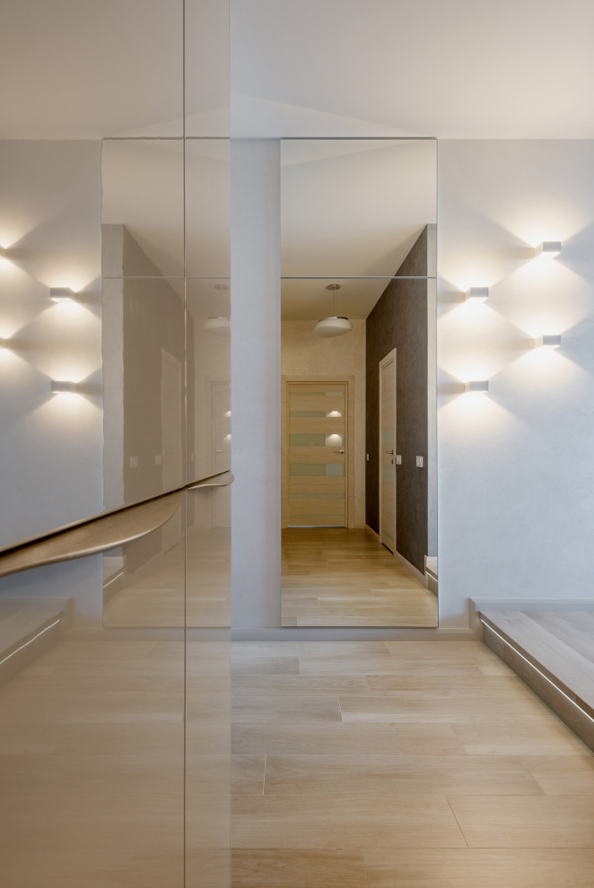 Inspiration pour un couloir design.