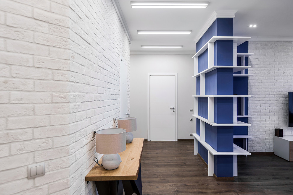 Idéer för att renovera en minimalistisk hall
