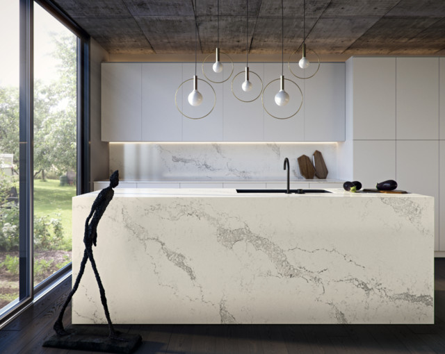 Caesarstone 5031 Statuario Maximus Contemporáneo Cocina Dortmund