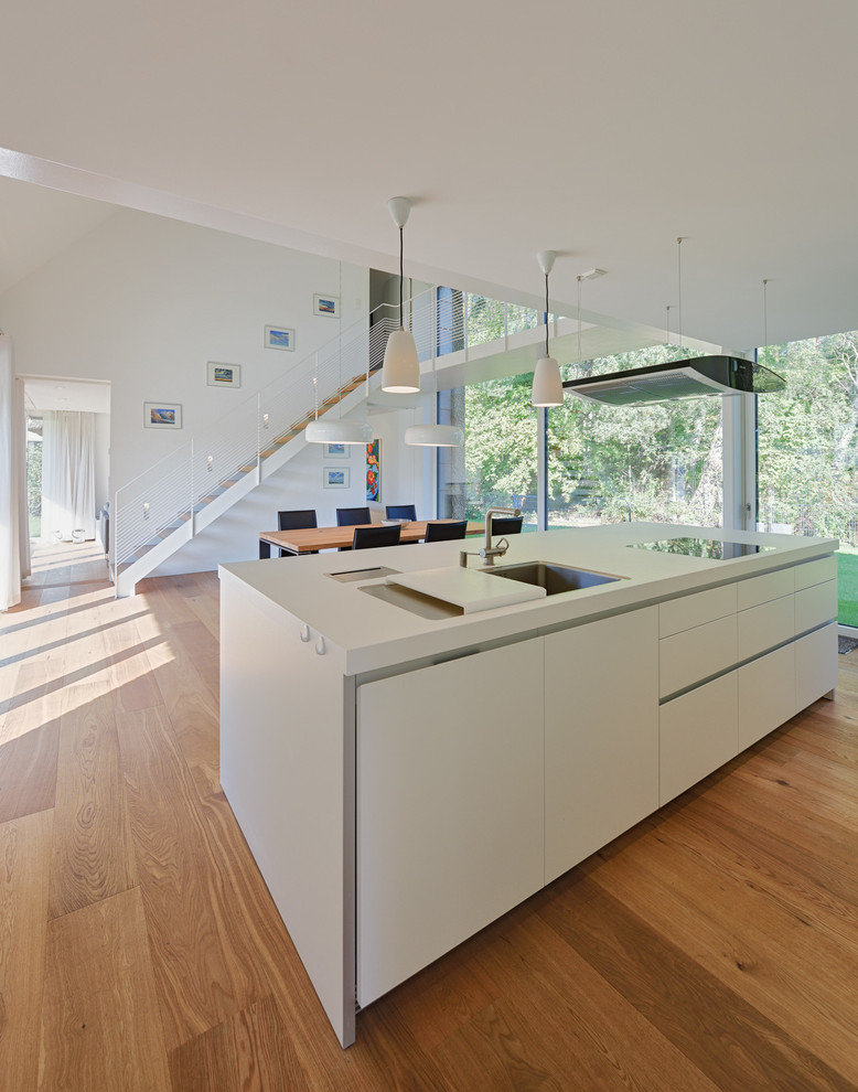 Photo of a contemporary kitchen in Berlin.