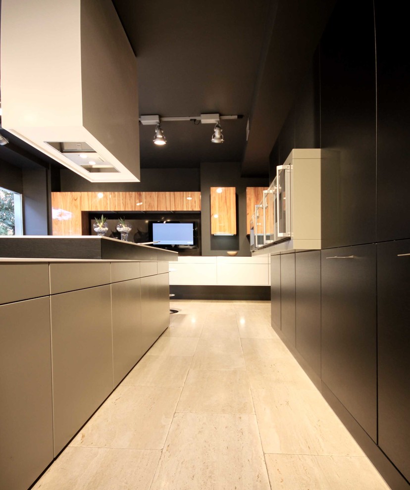 Idée de décoration pour une cuisine minimaliste.