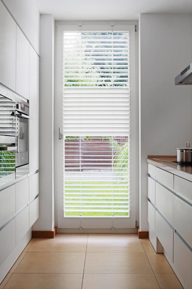 Sonnenschutz Jalousie Turnalux Fr Die Kche - Modern - Kche - Mnchen