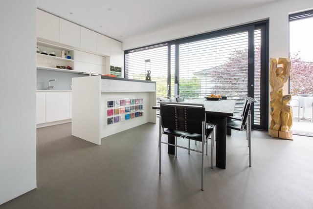 Spachtelboden in der Küche - Minimalistisch - Küche - Köln - von