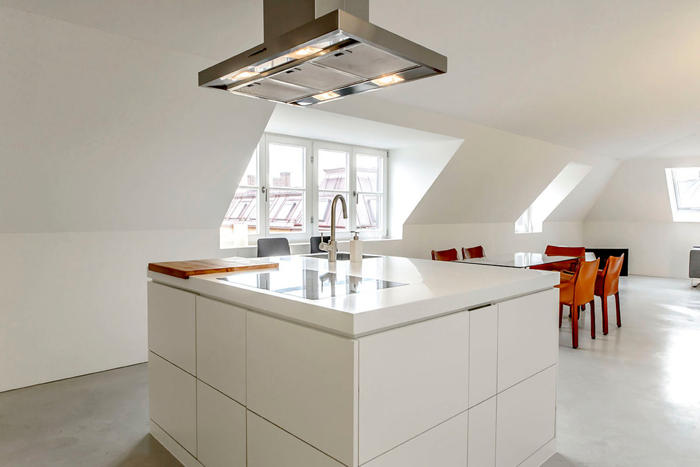 Photo of a modern kitchen in Munich.