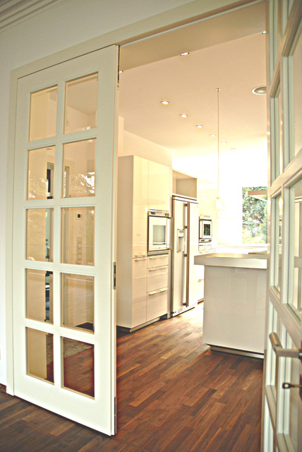 Zimmertür mit Glasfüllungen und Facettenschliff - Küche - Sonstige