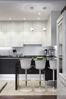 Дизайн гостиной витрина