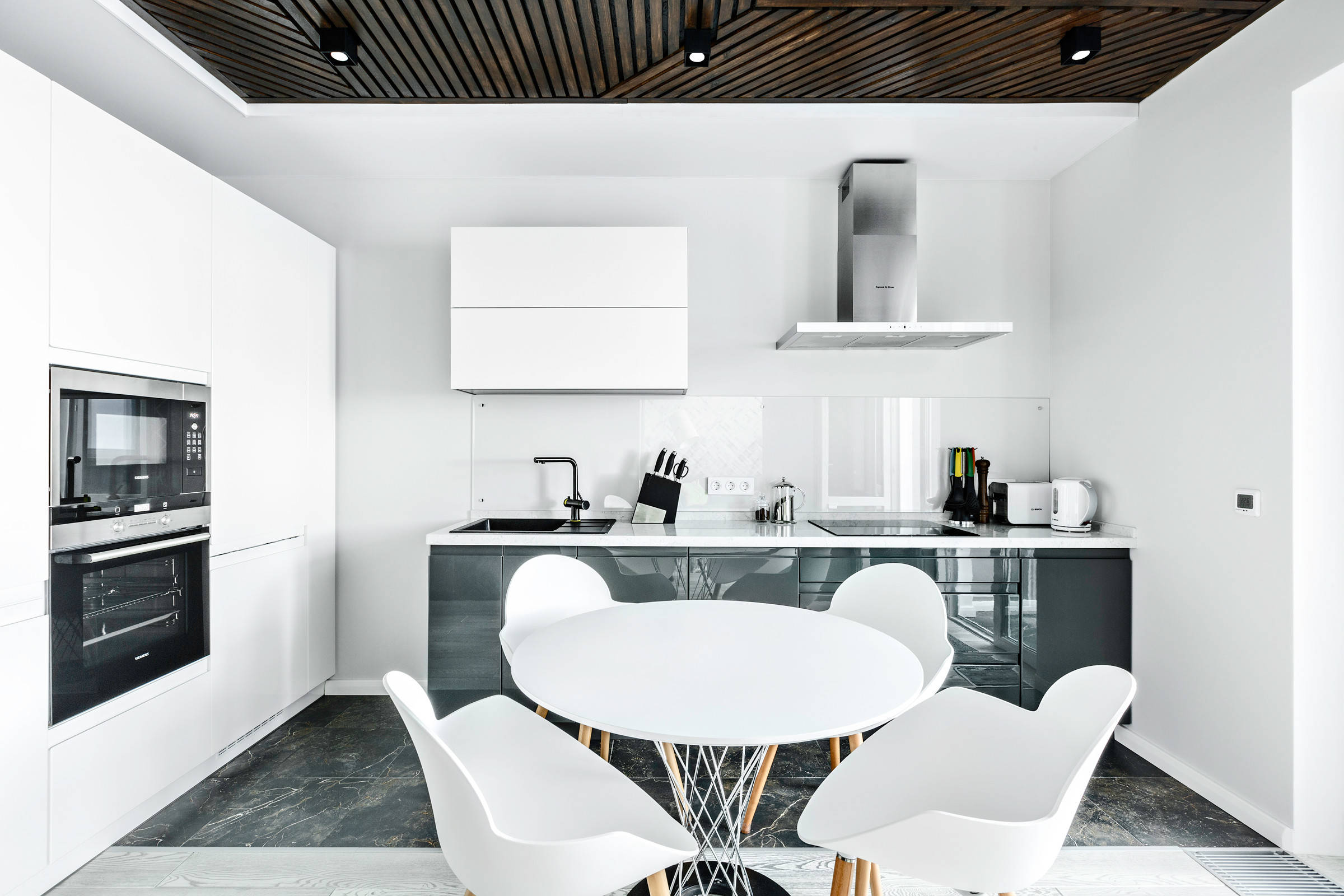 Дизайн кухни-столовой: создаем уютное пространство на 30 кв. м [60 фото]