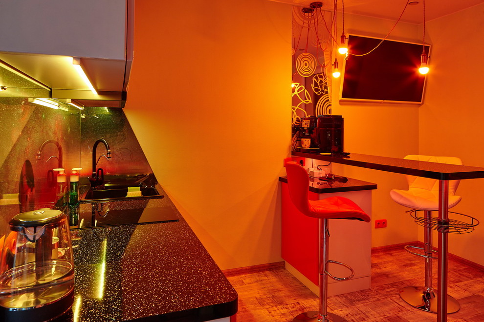Kitchen - contemporary kitchen idea in Saint Petersburg