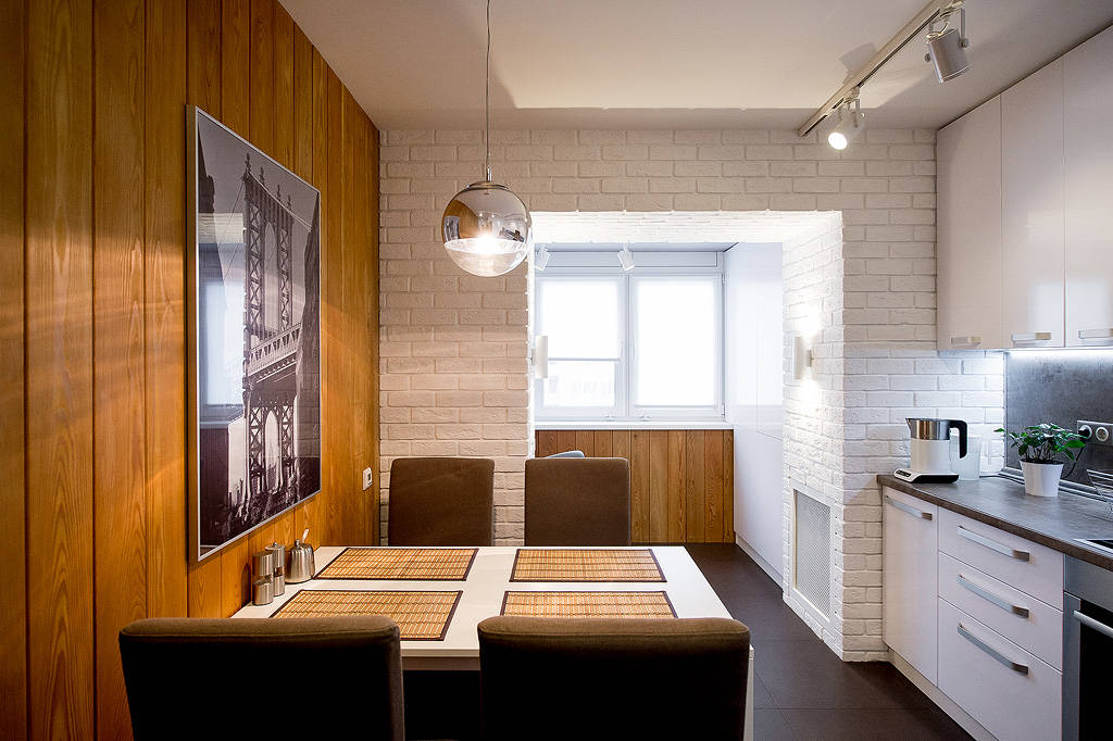 Дизайн-проект интерьера двухкомнатной квартиры 105,3 кв. м в чертежах: