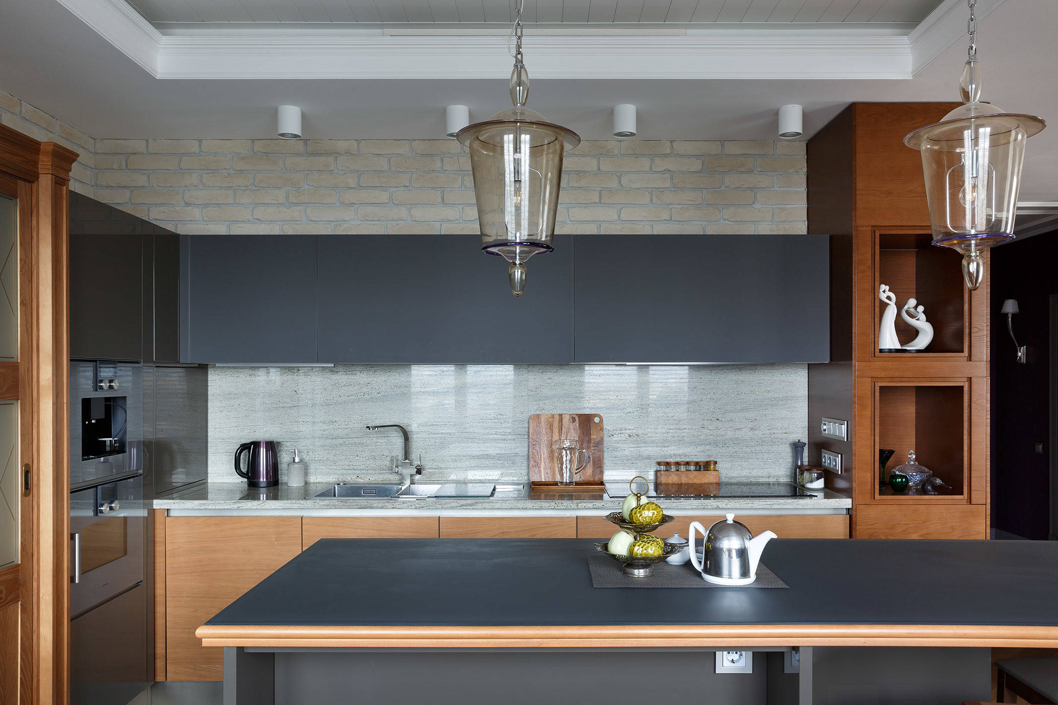 Дизайн кухни гостиной: 20 метров ∾ Тренды 