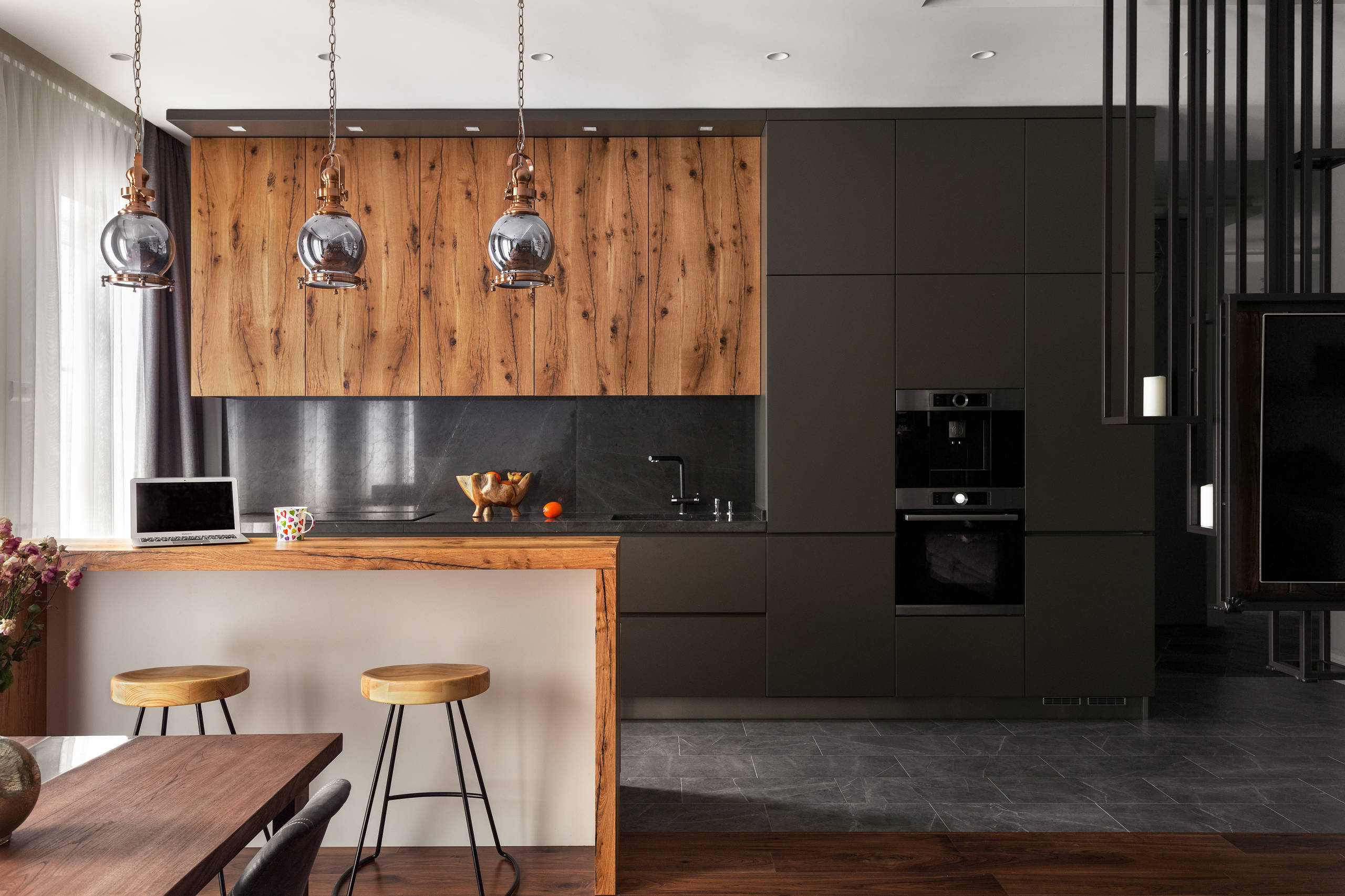 49+ Rustic Wood Kitchen Countertops ( WARM & COZY ) - Countertops