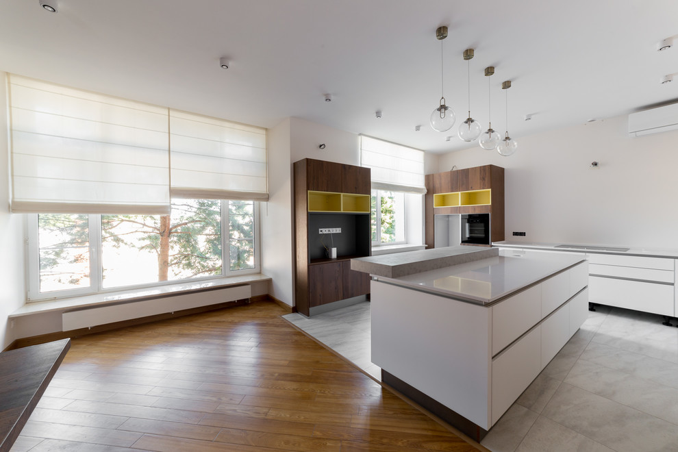 Contemporary kitchen in Moscow.