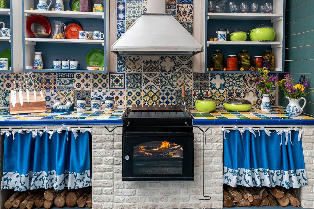 Blue Kitchen Ideas, Mixella, Kitchen Supply