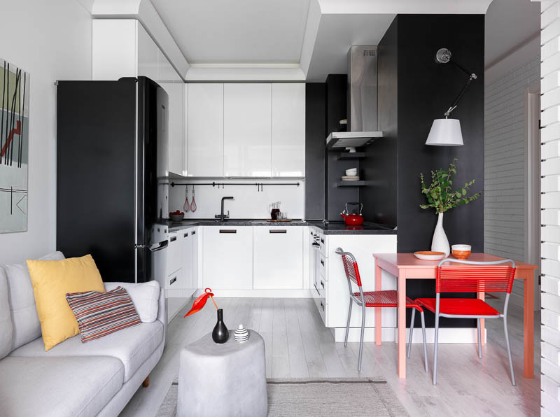 Ispirazione per una cucina design