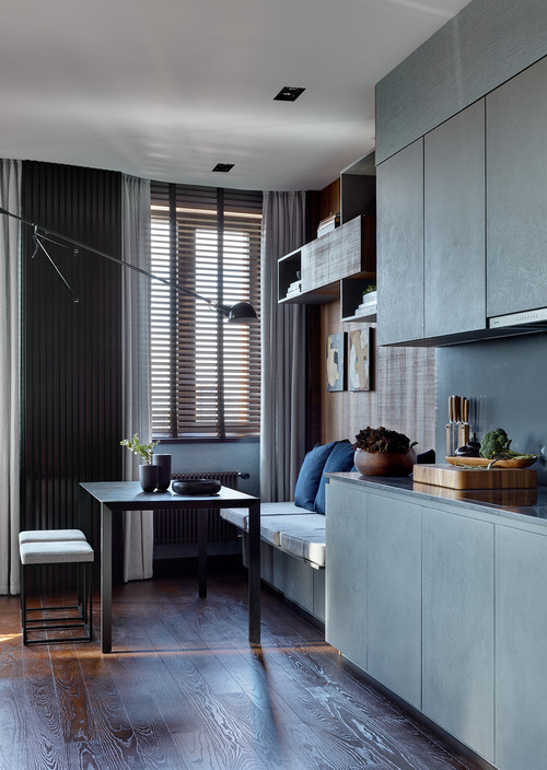 Dark & Moody: The Breakfast Nook That's Secretly Seductive