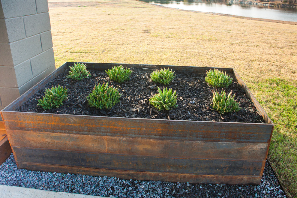 Esempio di un giardino minimalista