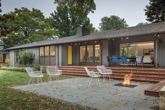 2110 Mid Century Modern - ミッドセンチュリー - 庭 - カンザス