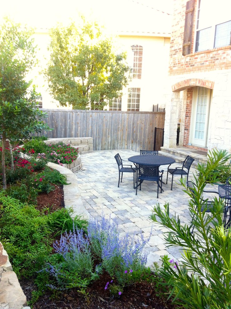 3Tiered Patio Garden Traditional Landscape Dallas by