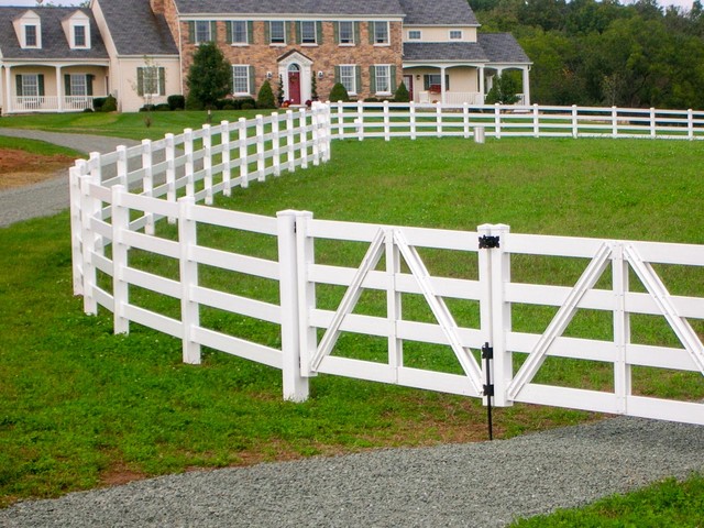 Wooden Split Rail Fence Traditional Garden Philadelphia By Ak Fencing Houzz Uk