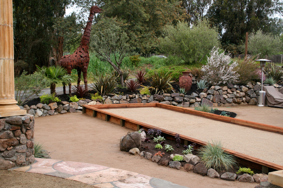 This is an example of a world-inspired garden in San Francisco.