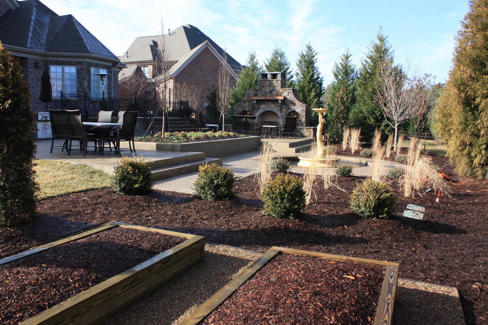 A Place to Entertain - Modern - Landscape - Charlotte - by J'Nell ...