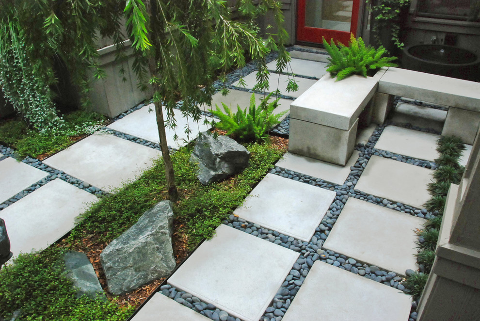 A Zen Garden in 225 sq ft - Asian - Landscape - Orlando - by Hortus Oasis