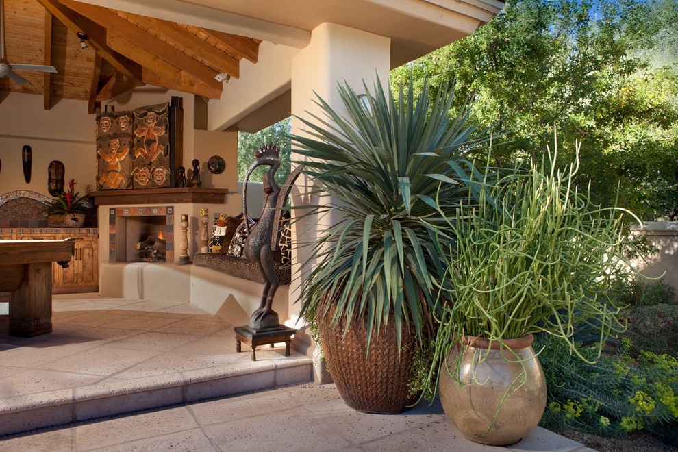 African Patio and Garden Southwestern Landscape Phoenix by