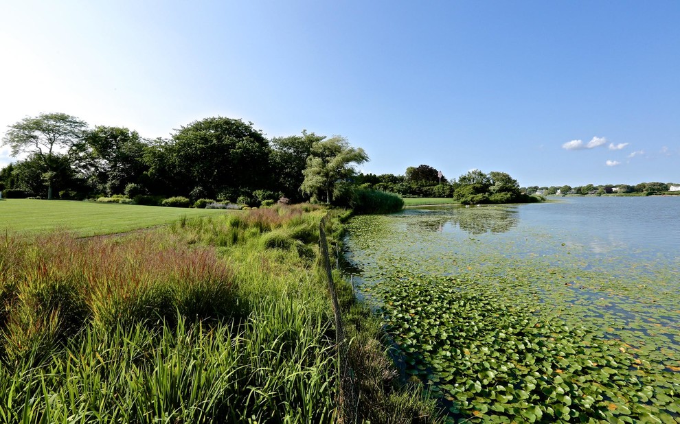 Agawam Lake Residence Wetland Buffer Planting Traditional